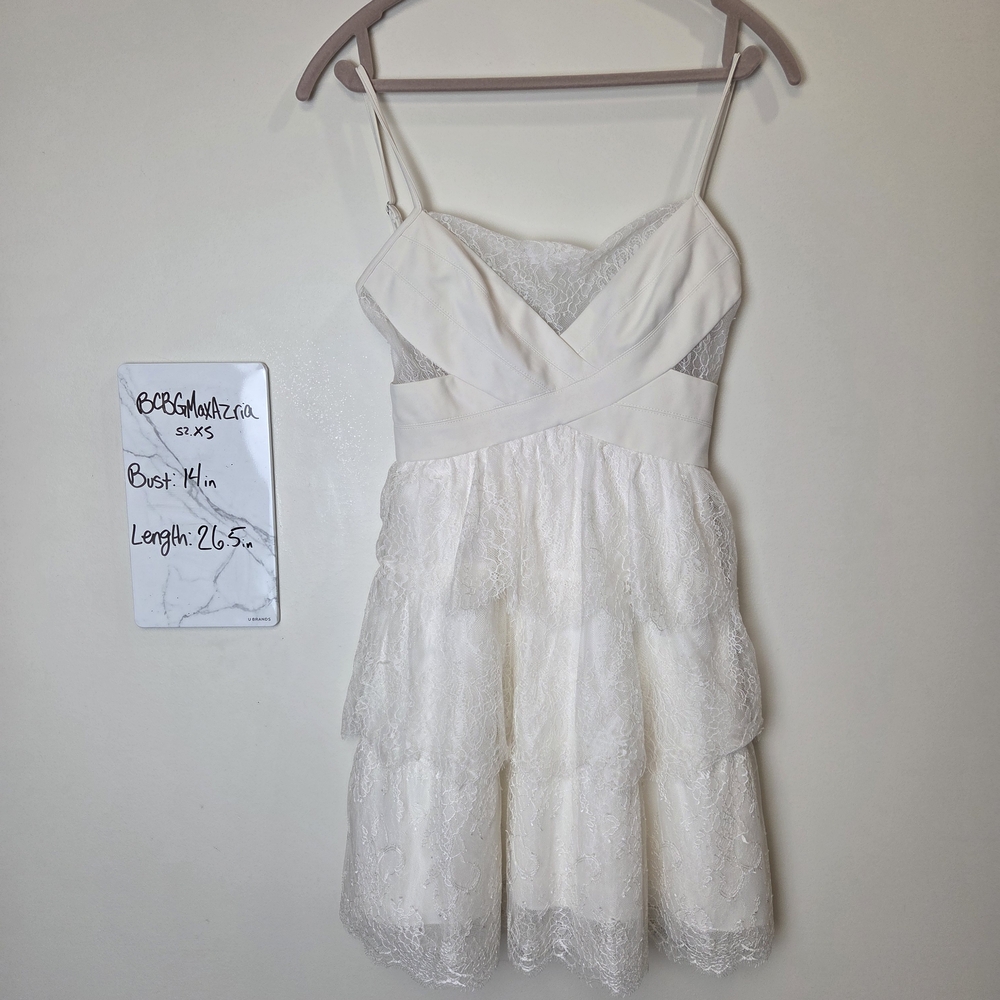 BCBGMaxAzria Josanna Women's XS Mini Lace Dress